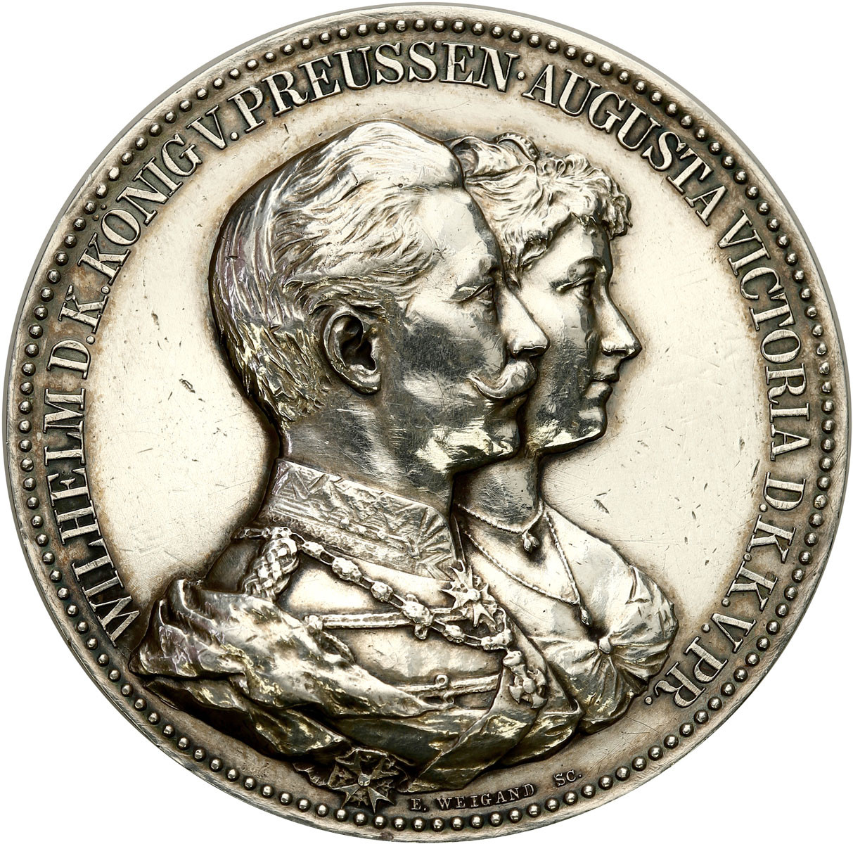 Niemcy, Prusy Wilhelm II, (1888-1918), medal